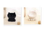 Ergonomic Tilted Ceramic Cat Bowl for Neck Protection - Image 3