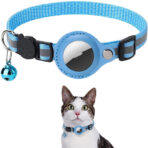 Reflective AirTag Cat Collar with Safety Breakaway Buckle - Image 7