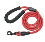 Reflective Dog Leash: Heavy-Duty Nylon with Foam Handle - Image 4