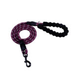 Reflective Dog Leash: Heavy-Duty Nylon with Foam Handle - Image 2