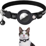 Reflective AirTag Cat Collar with Safety Breakaway Buckle - Image 4