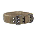 Tactical Heavy-Duty Dog Collar with Padded Nylon & Metal Buckle - Image 5