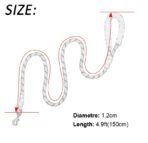 Reflective Dog Leash: Heavy-Duty Nylon with Foam Handle - Image 7