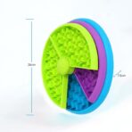 3-in-1 Interactive Slow Feeder Bowl for Dogs & Cats — Puzzle + Lick Mat + Slow Bowl - Image 3