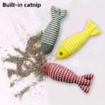 Catnip Fish Stuffed Toy for Cats — Built-In Catnip, Soft Plush, Suitable for All Ages - Image 7