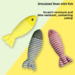 Catnip Fish Stuffed Toy for Cats — Built-In Catnip, Soft Plush, Suitable for All Ages - Image 5